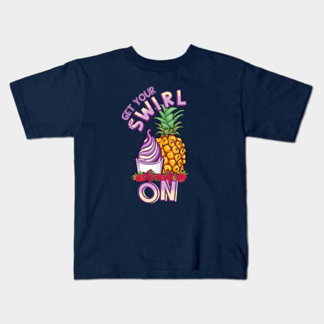 Get your swirl on Kids T-Shirt by EnchantedTikiTees